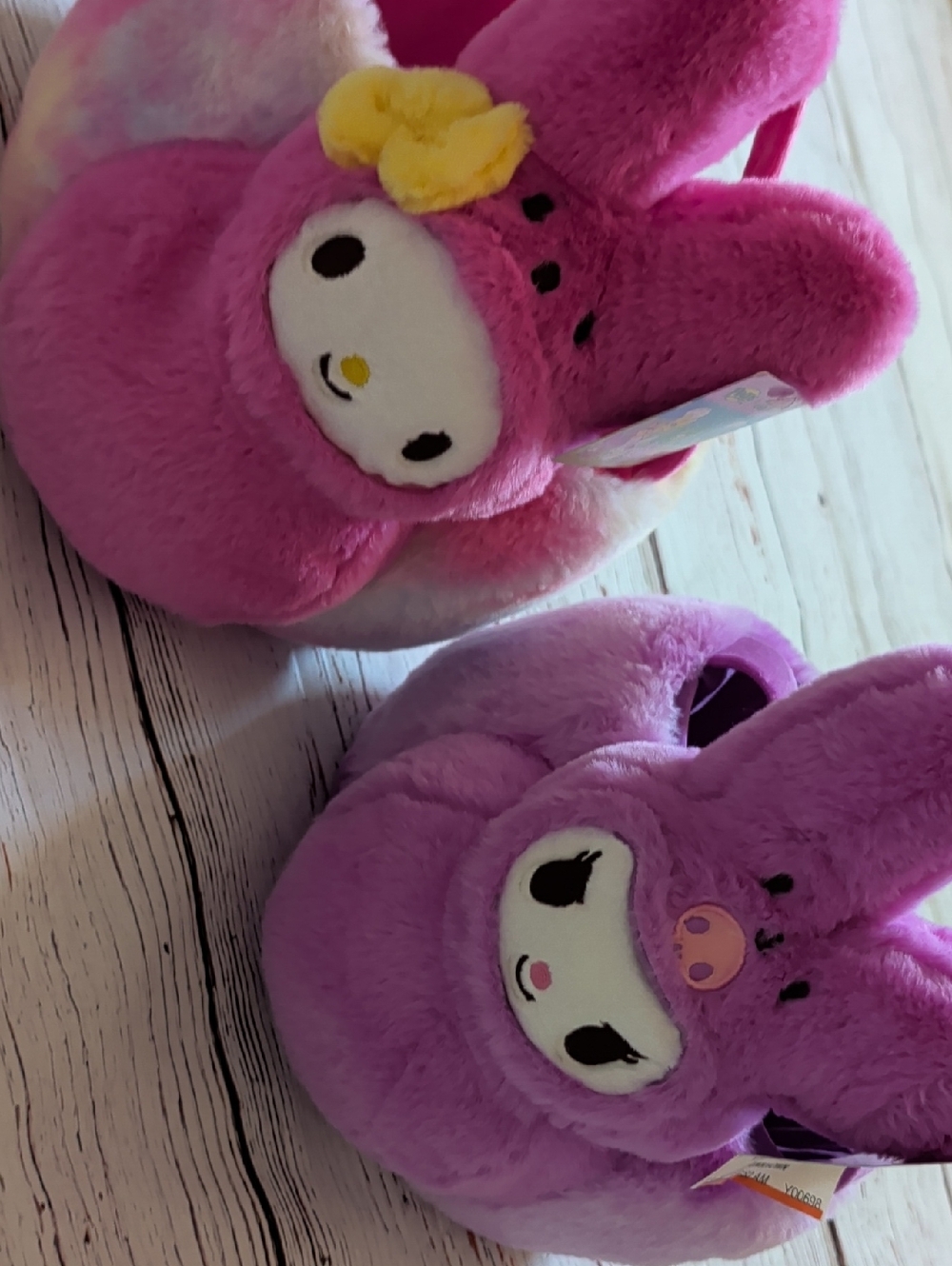 🆕 Cute Peeps x Sanrio Hello Kitty And Friends Plush Basket 💜💗